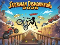 Mchezo Stickman Dismounting 2026 online