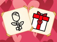 Mchezo Valentine Present Coloring online