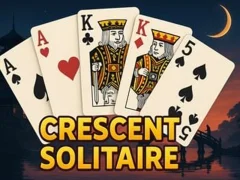 Mchezo Crescent Solitaire online