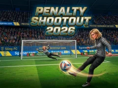 Mchezo Penalty Shootout 2026 online