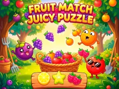 Mchezo Fruit Match Juicy Puzzle online