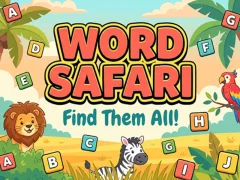 Mchezo Word Safari online