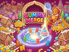Mchezo Gummy Merge online