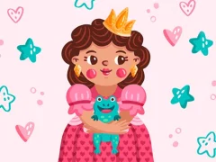 Mchezo The Frog Prince Jigsaw online