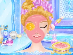 Mchezo Princess Salon Frozen Party online