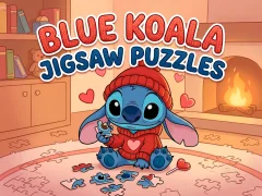 Mchezo Blue Koala Jigsaw Puzzles online