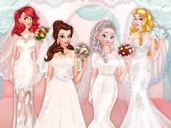 Mchezo Princesses Bridal Salon online