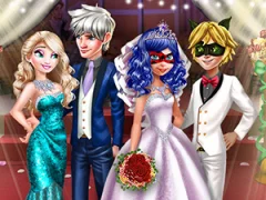 Mchezo Ladybug Wedding Royal Guests online
