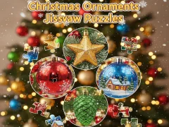 Mchezo Christmas Ornaments Jigsaw Puzzles online