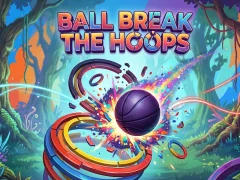 Mchezo Ball Break The Hoops online