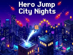 Mchezo Hero Jump City Nights online