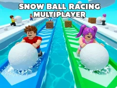 Mchezo Snow Ball Racing Mutliplayer online