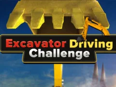 Mchezo Excavator Driving Challenge online