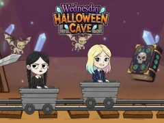 Mchezo Wednesday Halloween Cave online