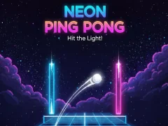 Mchezo Neon Ping Pong online