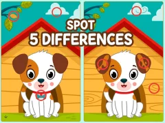 Mchezo Spot 5 Differences online