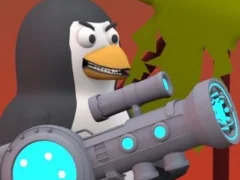 Mchezo Penguin Battle online