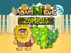 Mchezo Adam and Eve: Zombies online