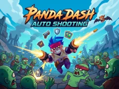 Mchezo Panda Dash Auto Shooting online