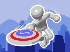 Mchezo Mr Disc: Slingshot Strike online