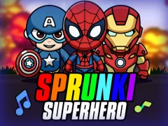 Mchezo Sprunki SuperHero online