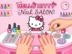 Mchezo Hello Kitty Nail Salon online
