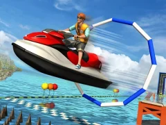 Mchezo Super Jet Ski Race Stunt online