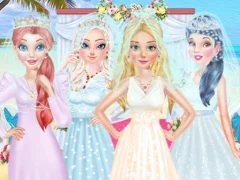 Mchezo Princess Collective Wedding online