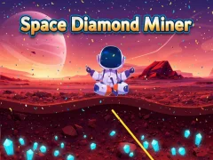 Mchezo Space Diamond Miner online