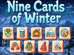 Mchezo Nine Cards Of Winter online