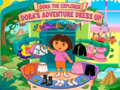Mchezo Dora The explorer Dora's Adventure Dress Up online