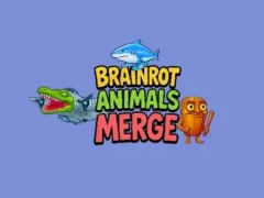 Mchezo Brainrot Animals Merge online