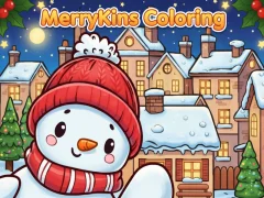 Mchezo MerryKins Coloring online