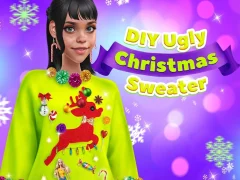 Mchezo DIY Ugly Christmas Sweater online