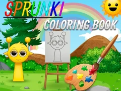 Mchezo Sprunki Coloring Book online