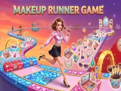 Mchezo Makeup Runner Game online