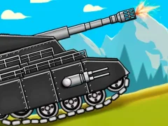 Mchezo Tank Fury: Boss Battle 2D online