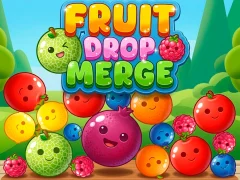 Mchezo Fruit Drop Merge online