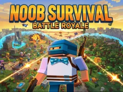 Mchezo Noob Survival: Battle Royale online