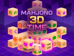 Mchezo Mahjong 3D Time online