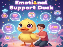 Mchezo Emotional Support Duck online