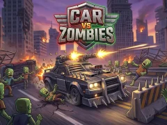 Mchezo Car VS Zombies online