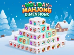 Mchezo Holiday Mahjong Dimensions online