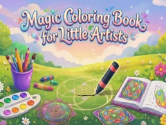 Mchezo Magic Coloring Book for Little Artists online