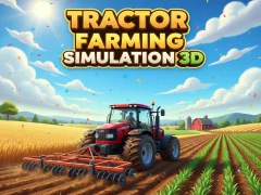 Mchezo Tractor Farming Simulation 3D online