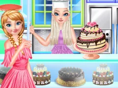 Mchezo Princess Cake Shop Cool Summer online