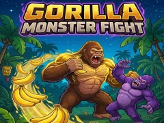 Mchezo Gorilla Monster Fight online