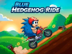 Mchezo Blue Hedgehog Ride online