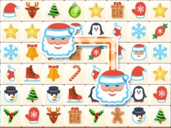 Mchezo Onet Winter Christmas Mahjong online