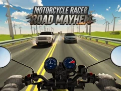 Mchezo Motorcycle Racer: Road Mayhem online